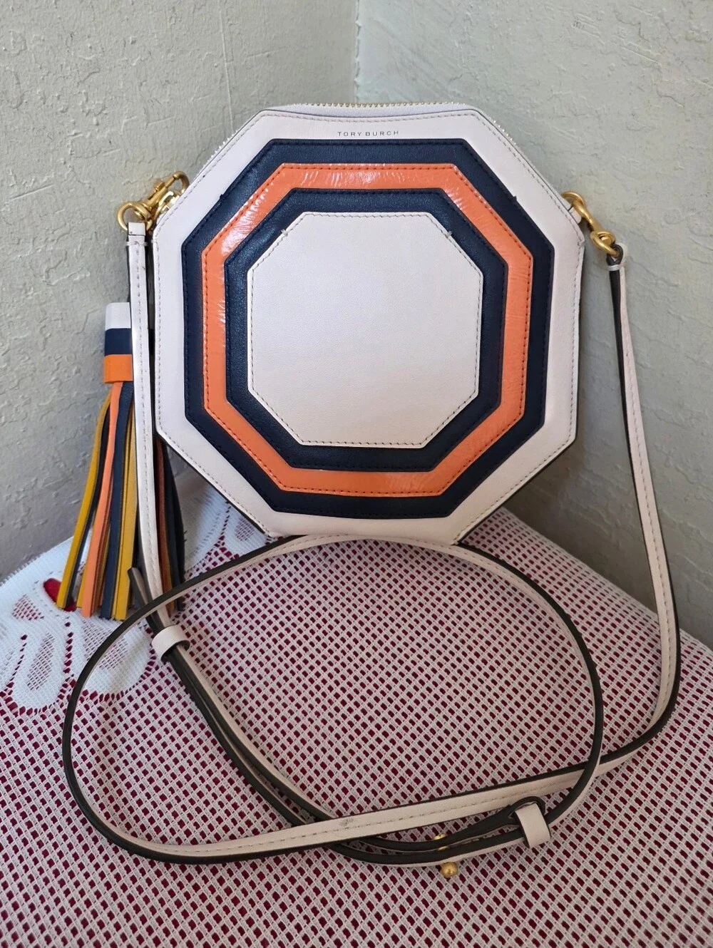 Tory Burch Small Pink Crossbody Bag